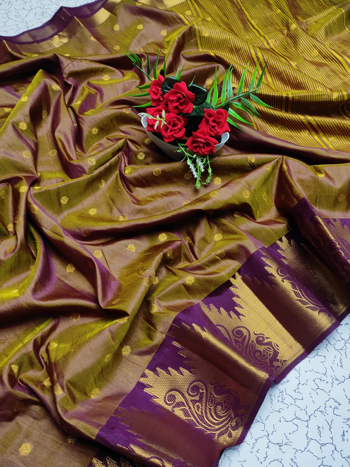 MANGO TUSSER SILK