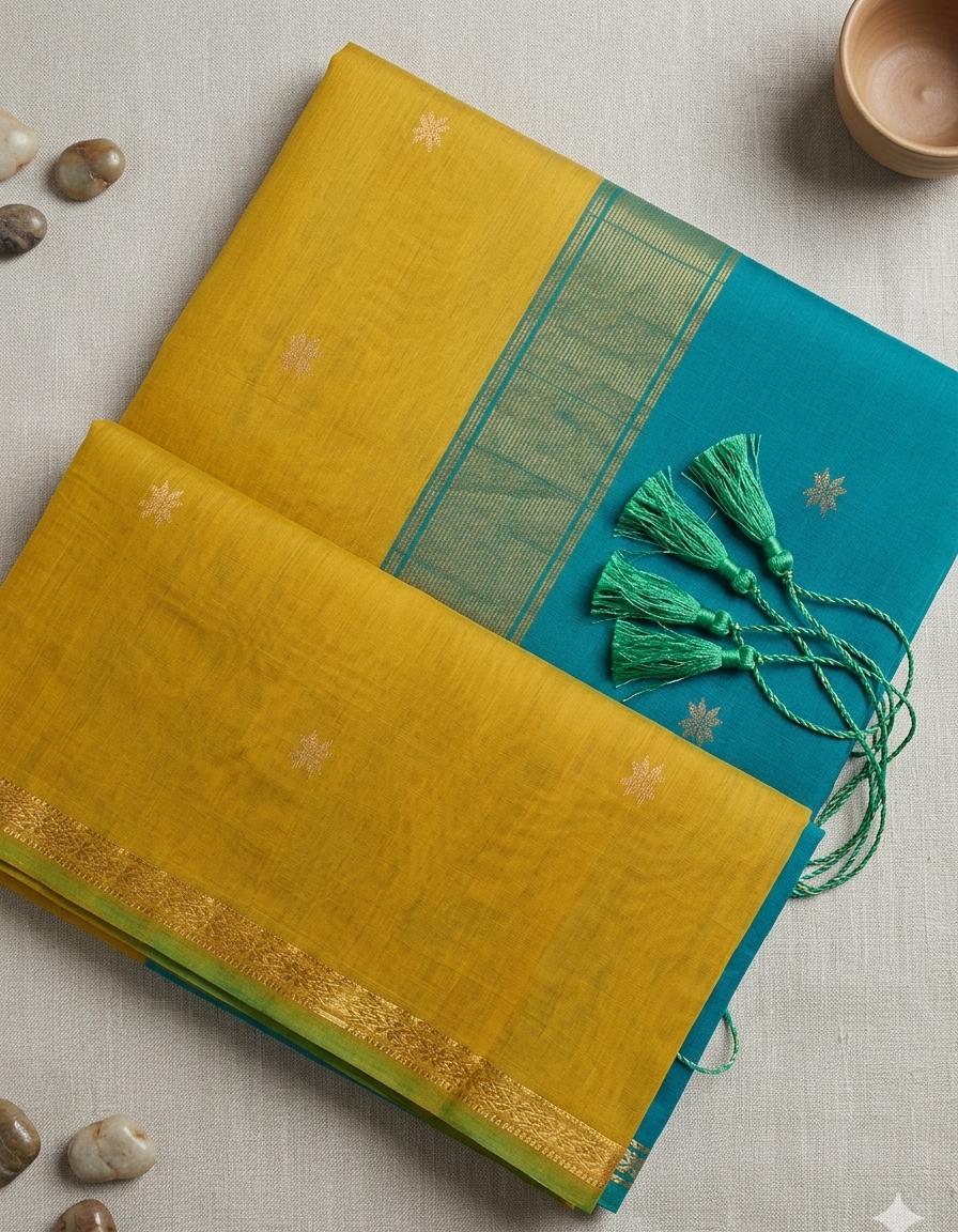 MAHESHWARI SAREE SILK COTTON